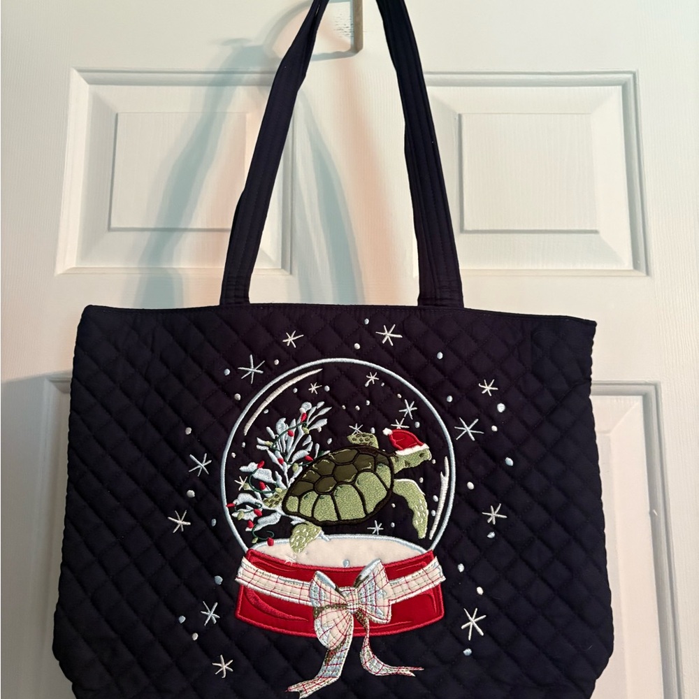 Vera Brandley Christmas Sea Turtle Tote
